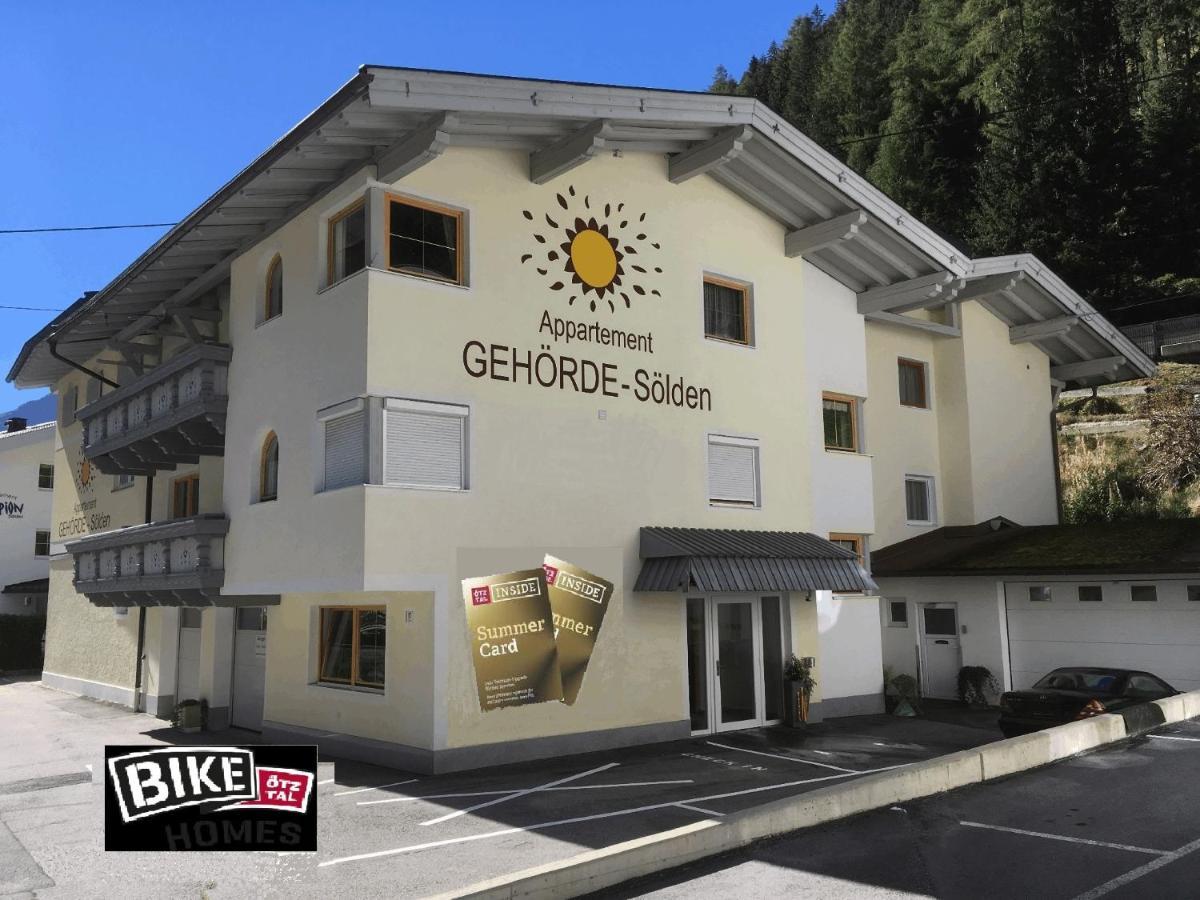 Appartement Gehoerde-Soelden Inklusive Summercard Bagian luar foto